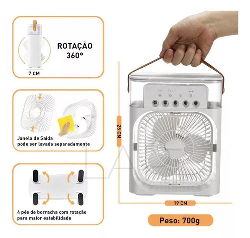 Aire Acondicionado Portátil Ventilador C