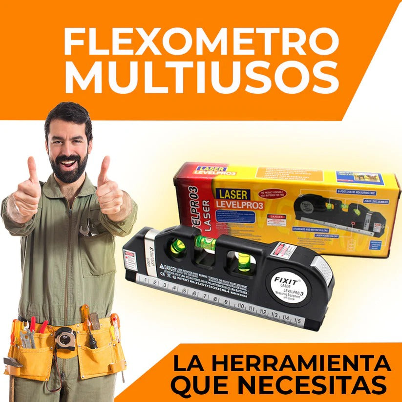 🔥 Flexometro Pro6 📏Precisión 4 en 1: La Herramienta Definitiva para Resultados Profesionales en Cada Proyecto🔥