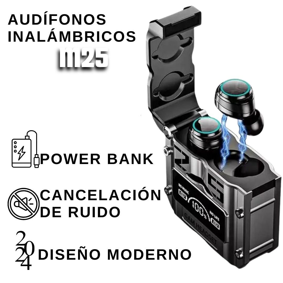 🔊 M25 SONIC PRO GAMER BANK: TU MUNDO, TU SONIDO 🔊