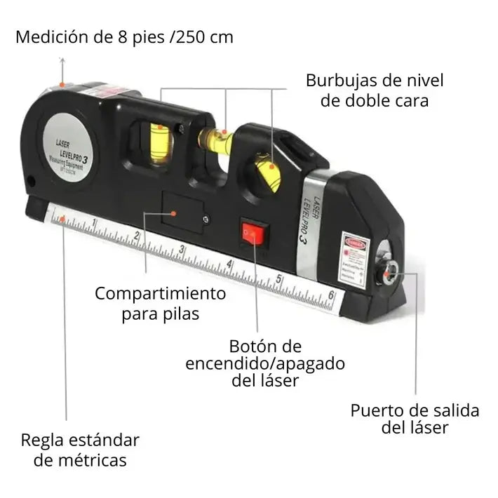 🔥 Flexometro Pro6 📏Precisión 4 en 1: La Herramienta Definitiva para Resultados Profesionales en Cada Proyecto🔥